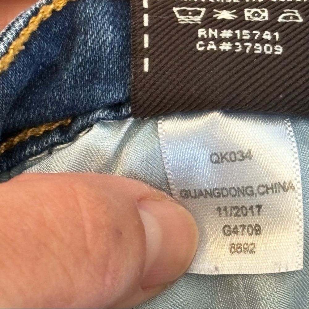 7 For All Mankind Girls Jean Shorts - size 8 - Picture 7 of 8